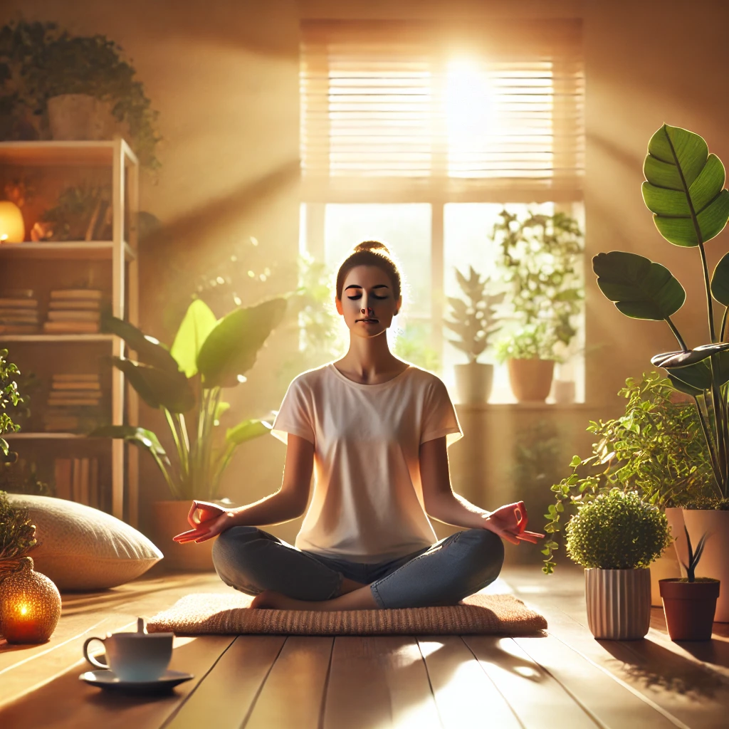 스트레스 해소와 내면의 평온 사진