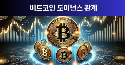 비트코인 도미넌스와 알트코인 시장의 관계를 보여주는 시각 자료