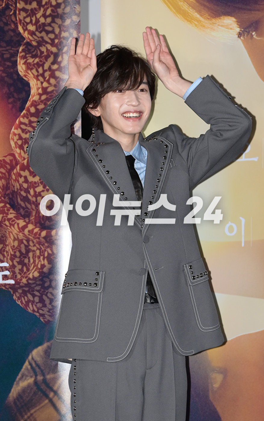 일본 배우 미치에다 슌스케가 24일 오전 서울 CGV 용산아이파크몰에서 열린 영화 '오늘 밤, 세계에서 이 사랑이 사라진다 해도' 흥행 감사 내한 기자회견에 참석하고 있다. [사진=정소희 기자]