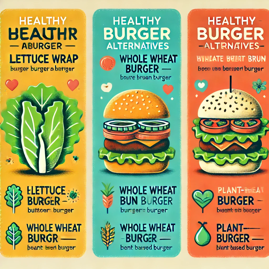 다이어트 중에도 건강한 버거는 가능. 하지만 조절이 중요하다