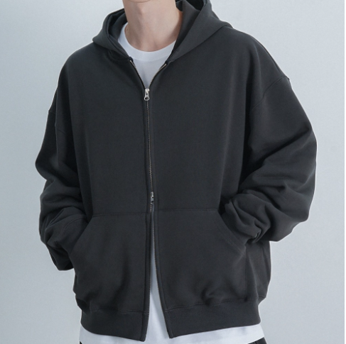 로커드 후드 집업