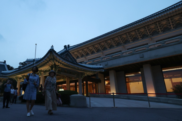 청와대 밤의산책 관련 사진 이미지입니다.