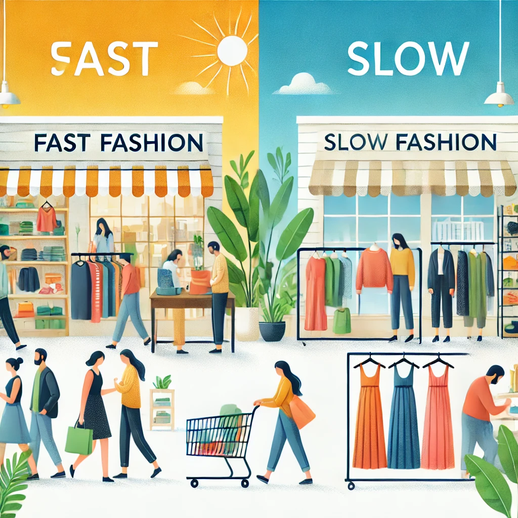 패스트패션 vs 슬로우패션