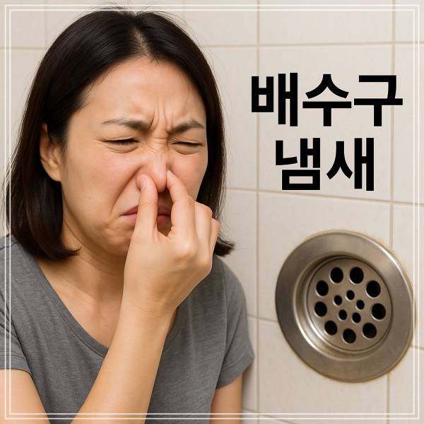 배수구 냄새 없애는 법