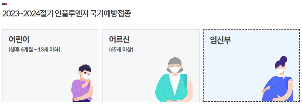 무료 독감예방접종 병원 클릭