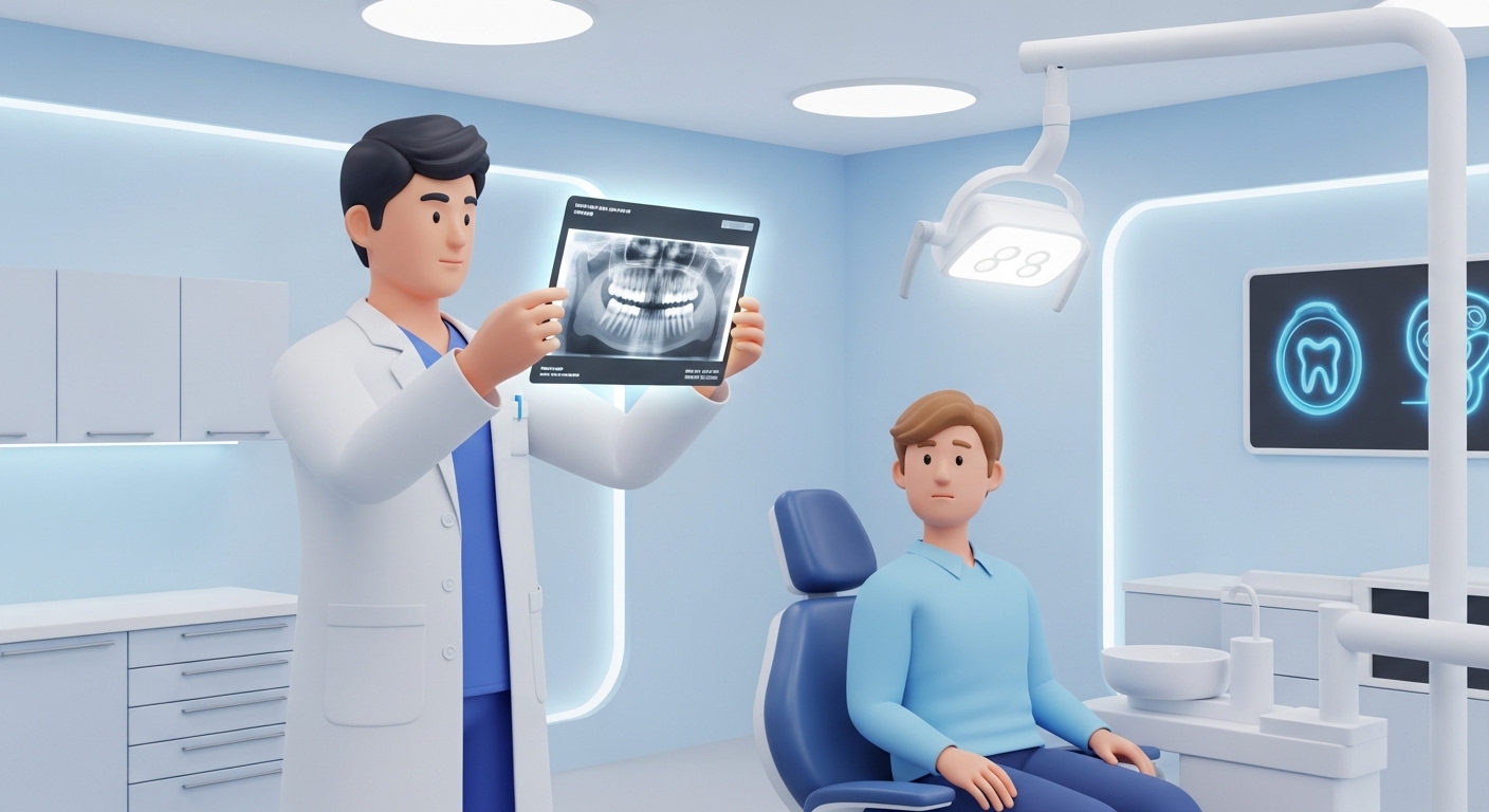 신경치료과정&amp;#44; 치과검진