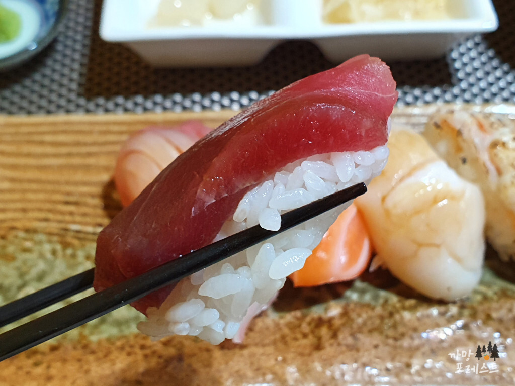 스시도우 초밥 8종