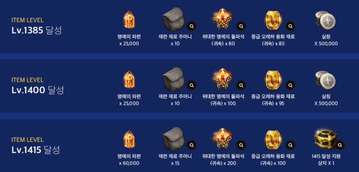 하이퍼-익스프레스-미션-보상-아이템