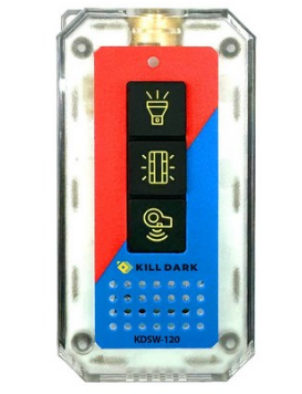 호신용 호루라기 킬다크 4방향LED 전자호루라기