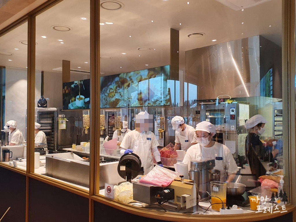 파리바게트 마음샌드 제조