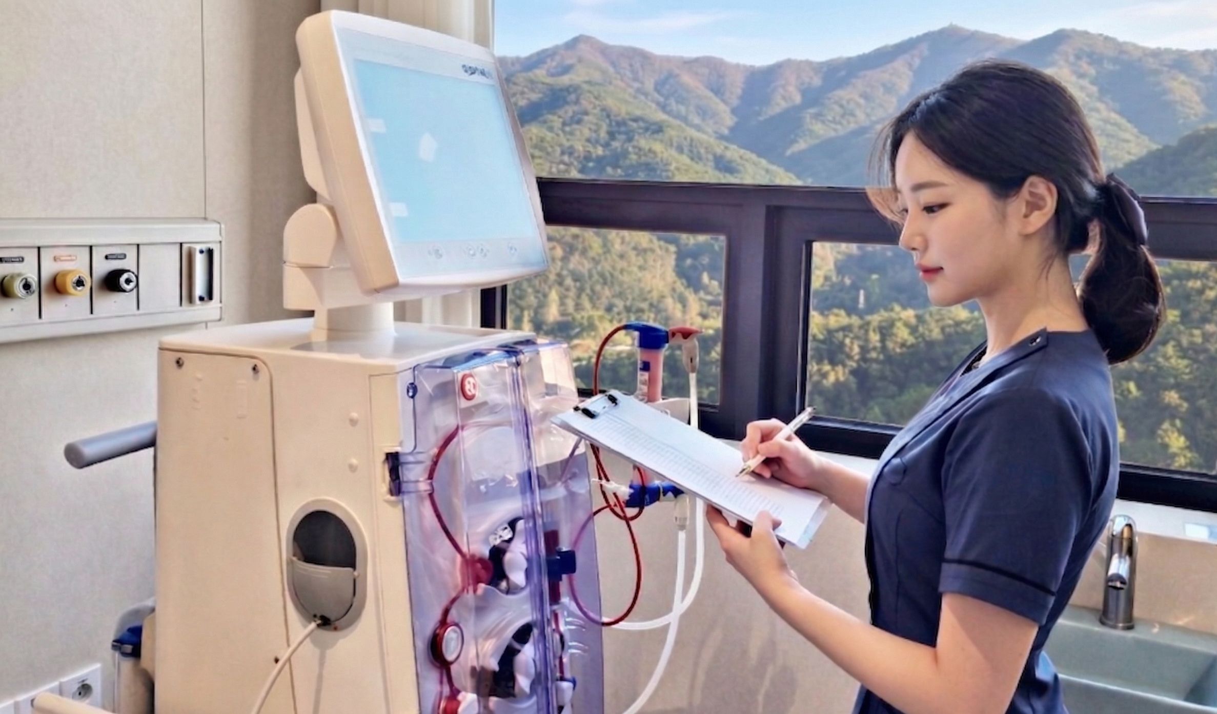 혈액 투석실 모습