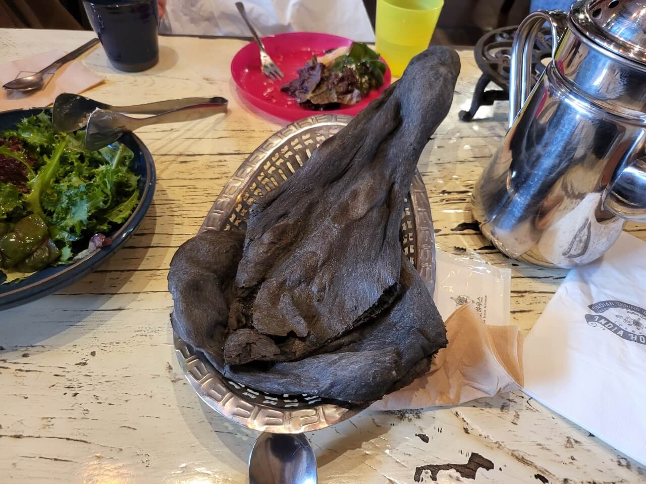 오징어 먹물 난