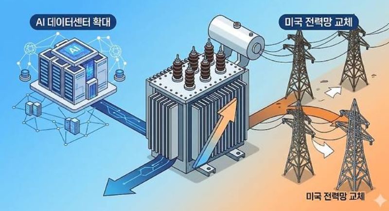 전선&middot;변압기 관련주-AI 데이터센터 수혜주