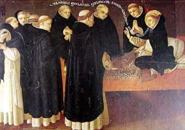 중세 수도사 복장