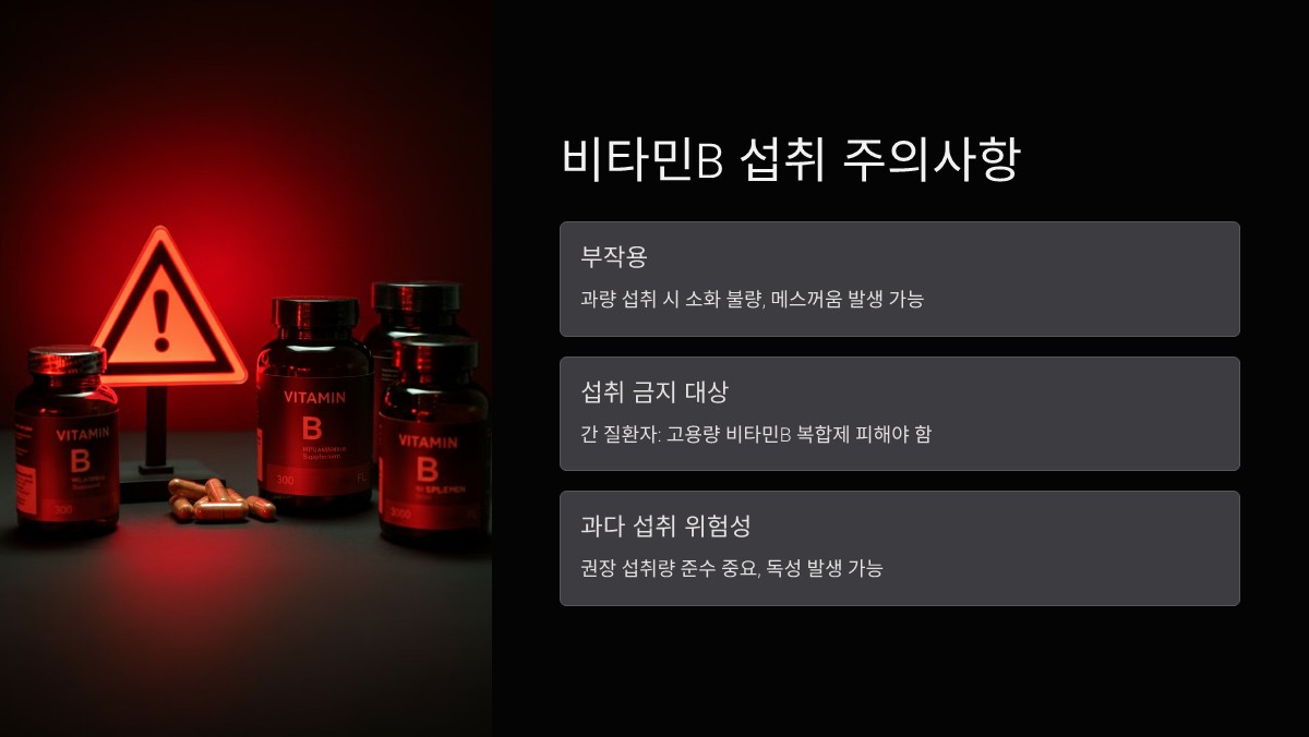 비타민B 효능