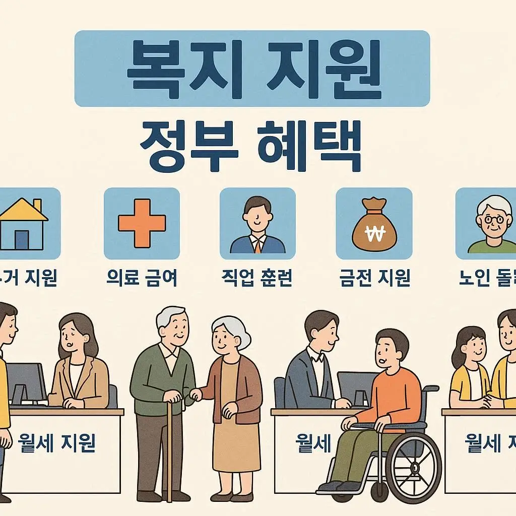 국민이 잘 모르는 복지 혜택 정리 관련 이미지