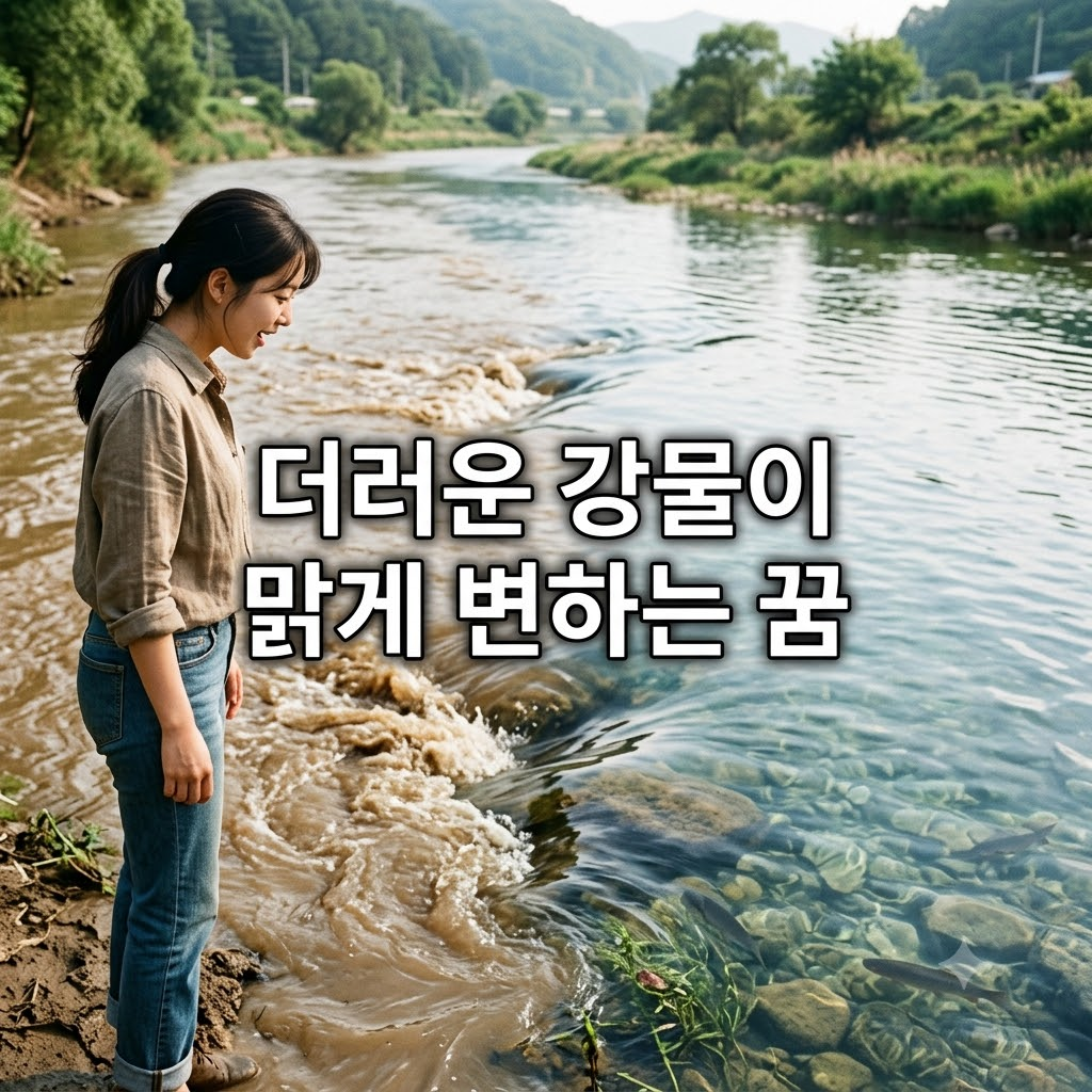 더러운 강물이 맑아지는 꿈