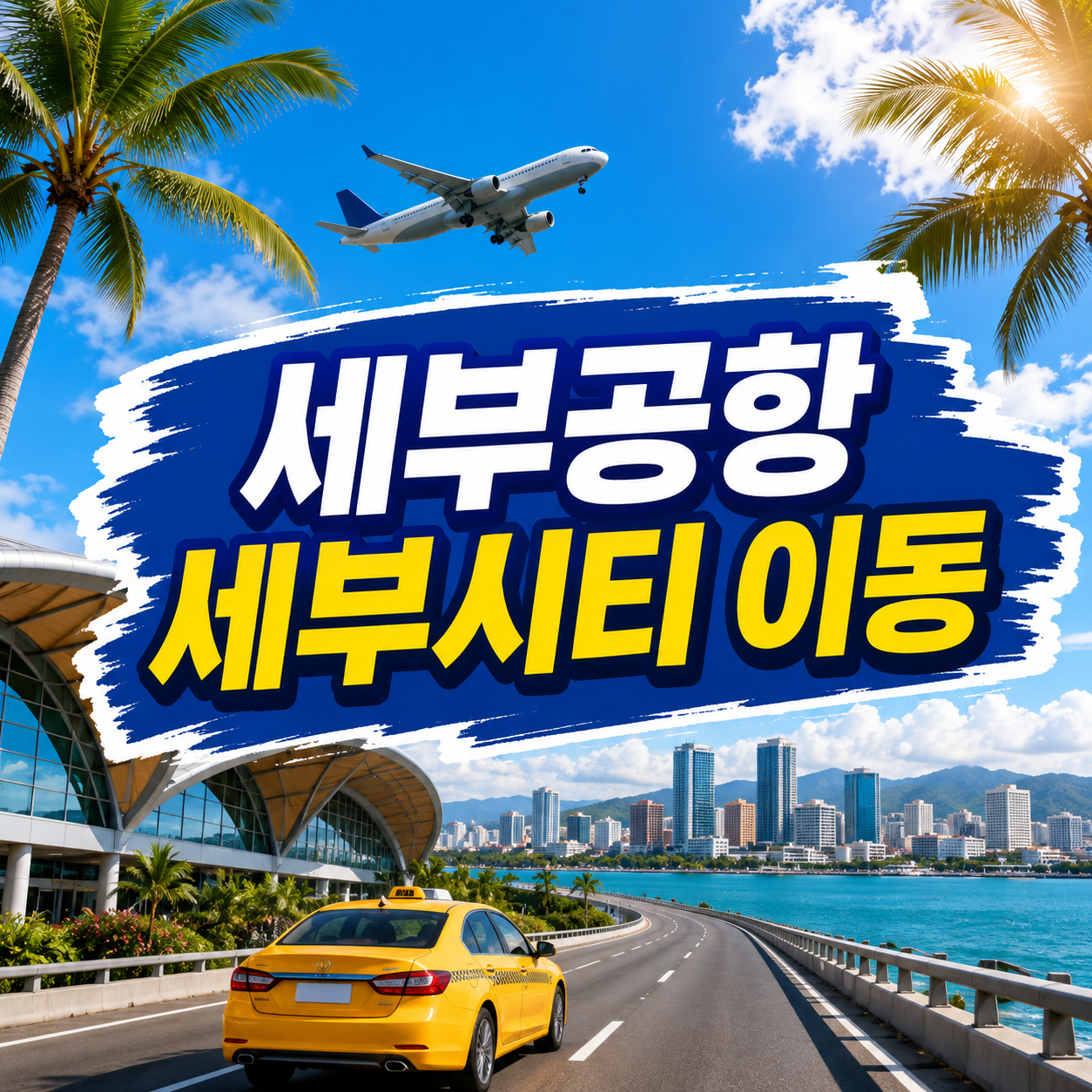 세부공항 세부시티 이동