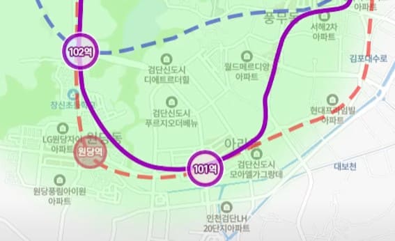 지하철 5호선 연장