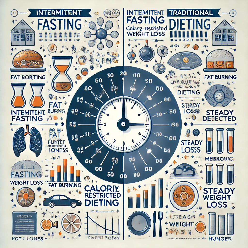 간헐적 단식 vs 일반 다이어트