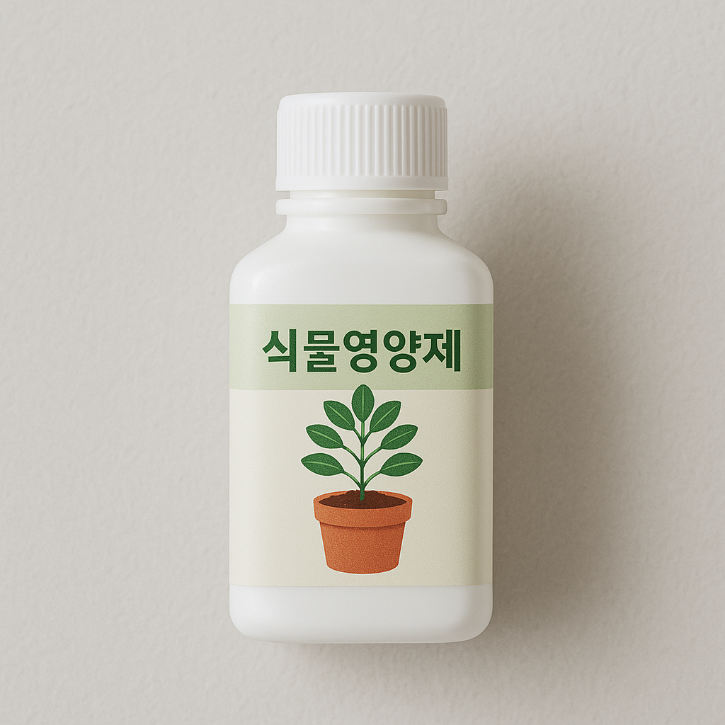 식물 영양제는 꼭 줘야 할까? 초보자를 위한 팁