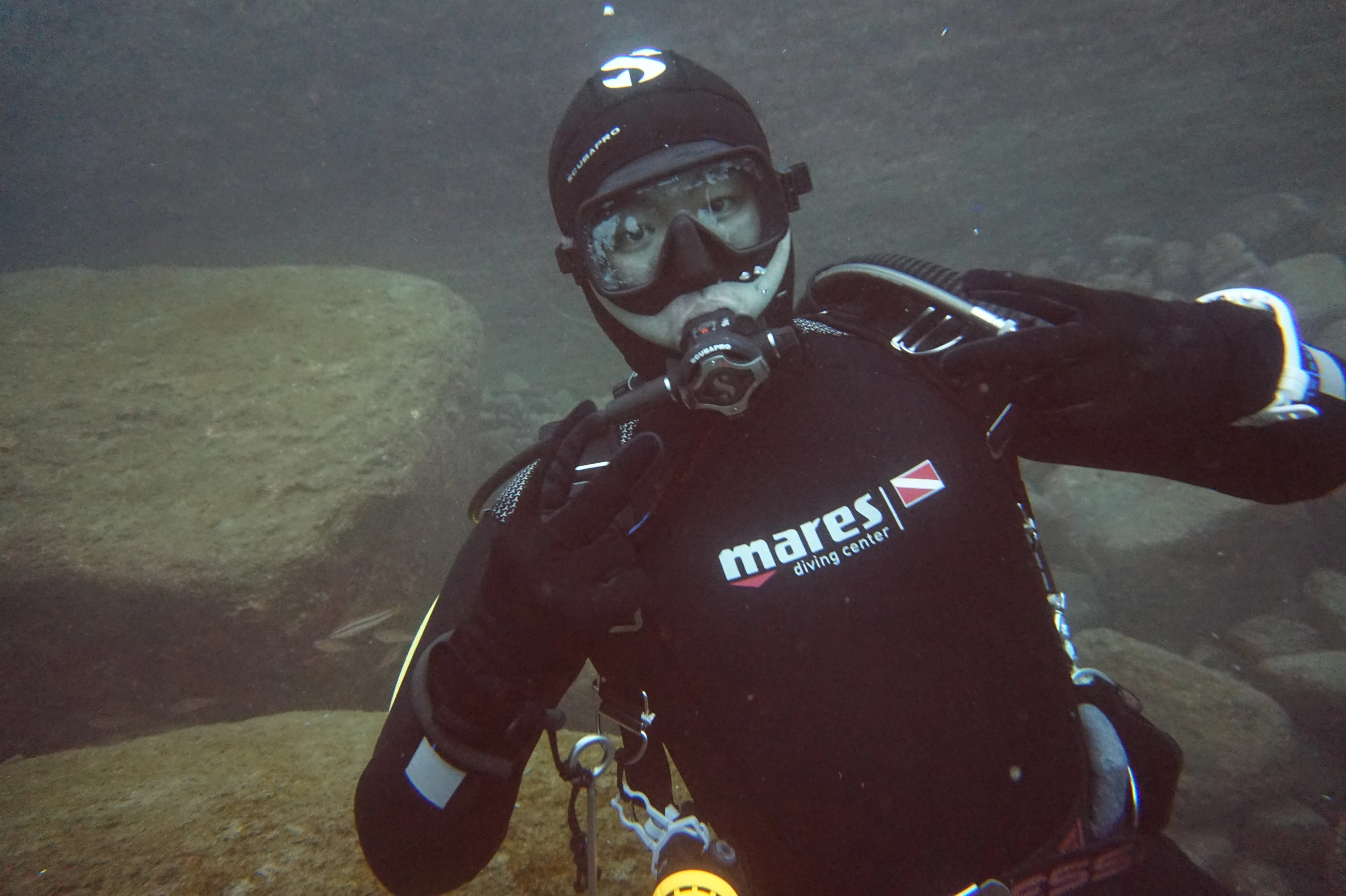 스쿠버 장비 피팅 관련 사진