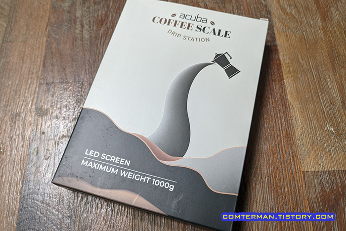 아쿠바 커피저울 박스
