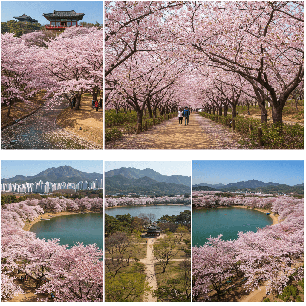 봄에 꼭 가봐야 할 국내 벚꽃 명소 TOP 5