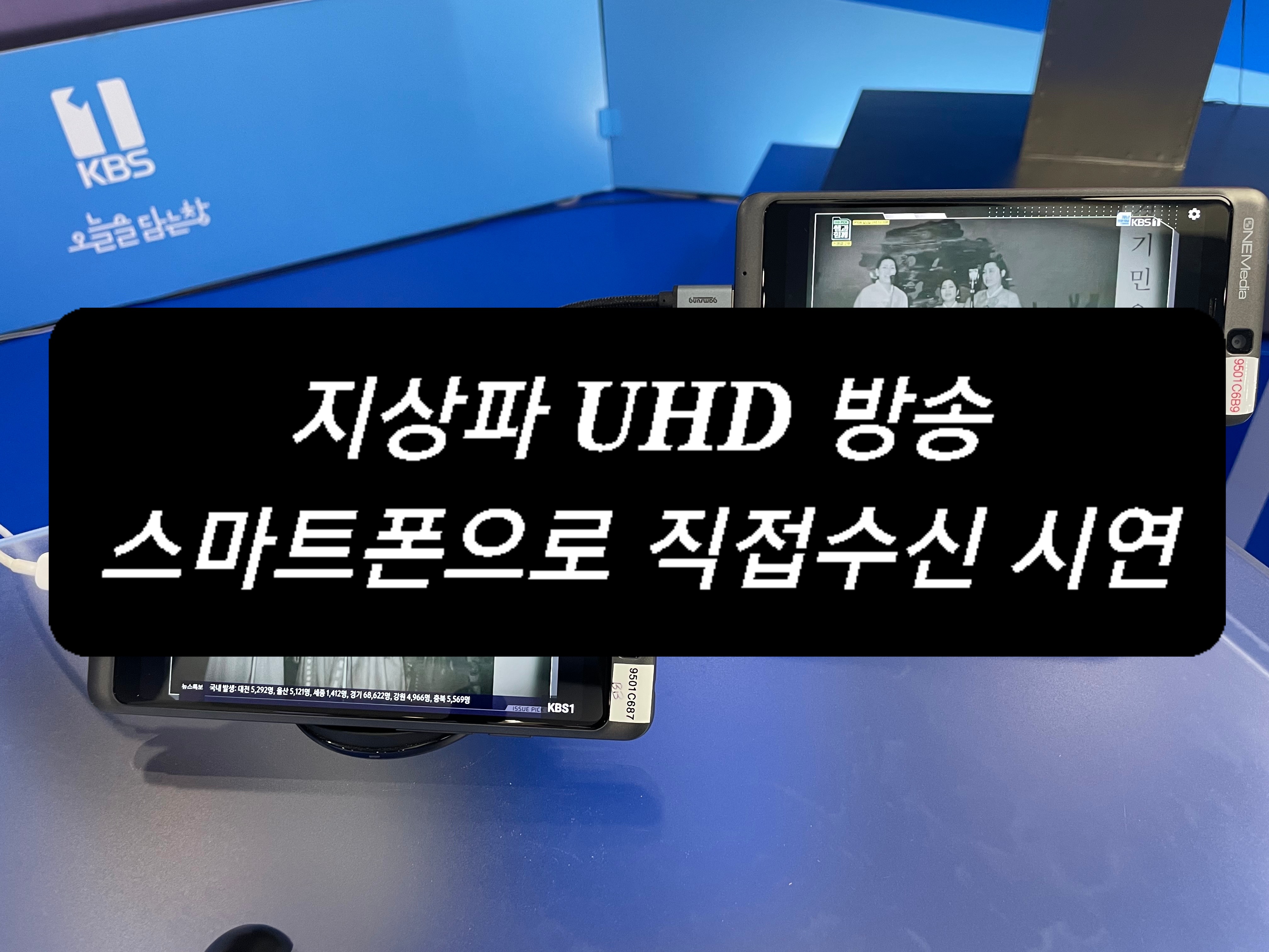 UHD 방송, 스마트폰 수신, ATSC 3.0, 고화질 콘텐츠, 모바일 시청