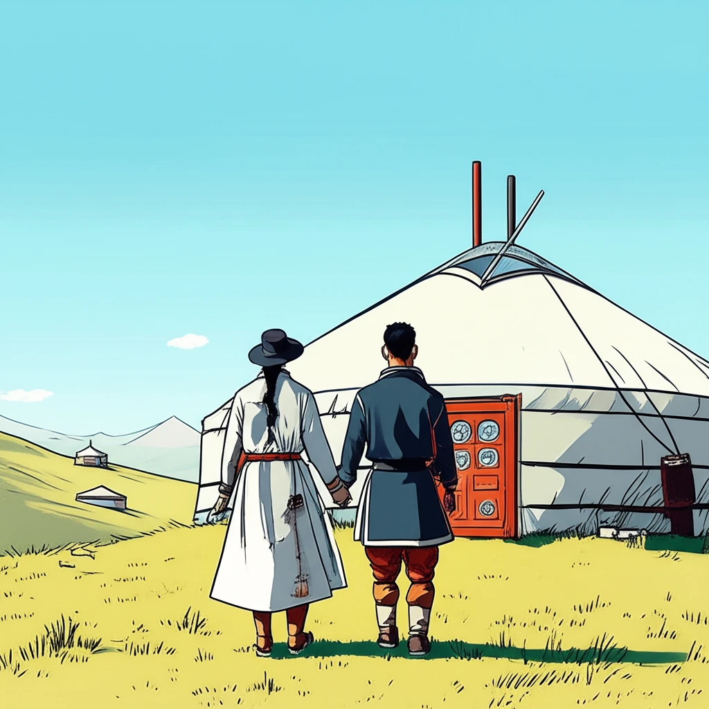 몽골에서 사랑을 속삭이다: 둘만의 낭..