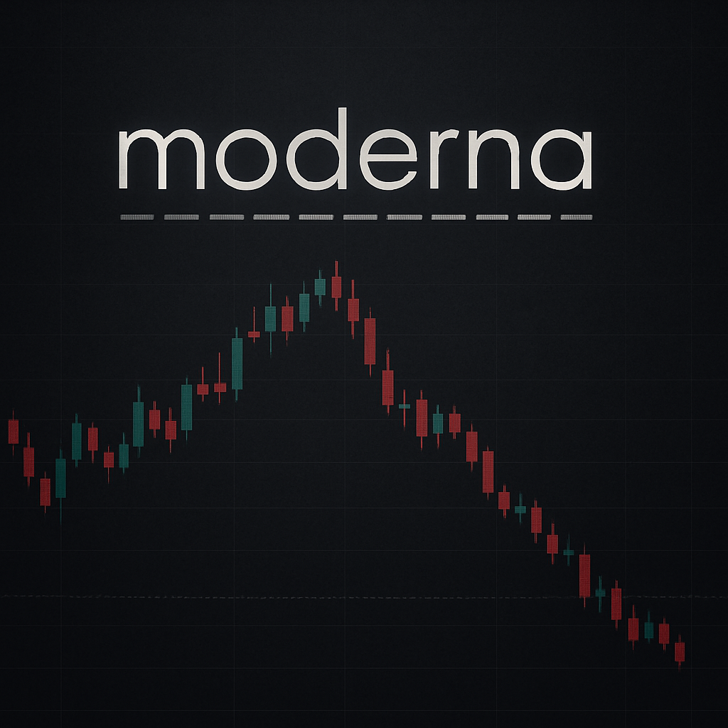 모더나 주식 관련 이미지
