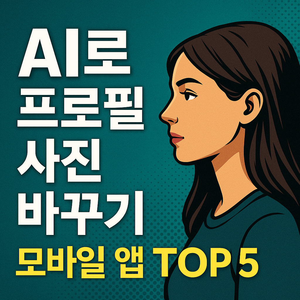 AI로 프로필 사진 바꾸기 – 모바일 앱 TOP5