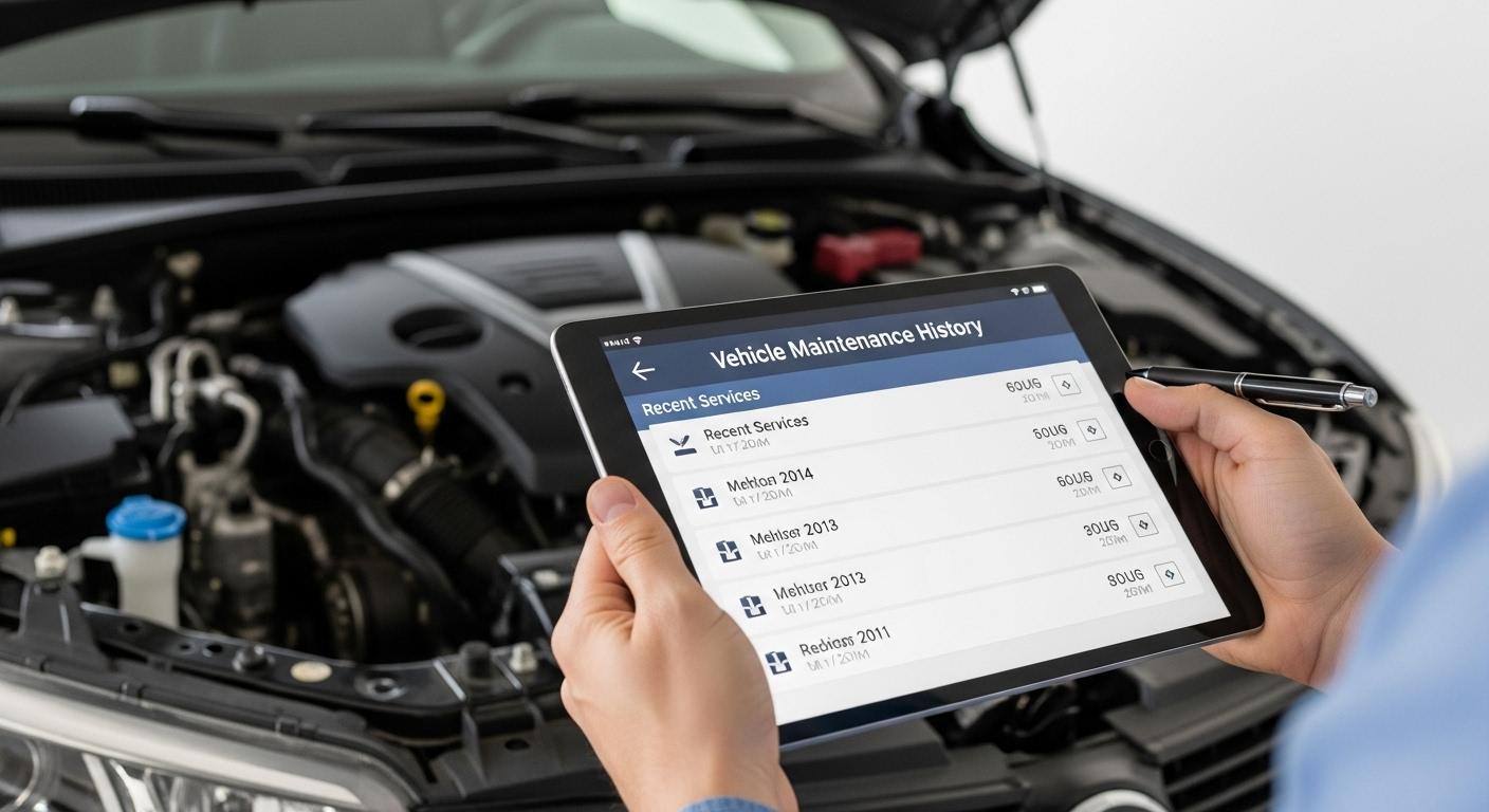 자동차 정비 이력 조회