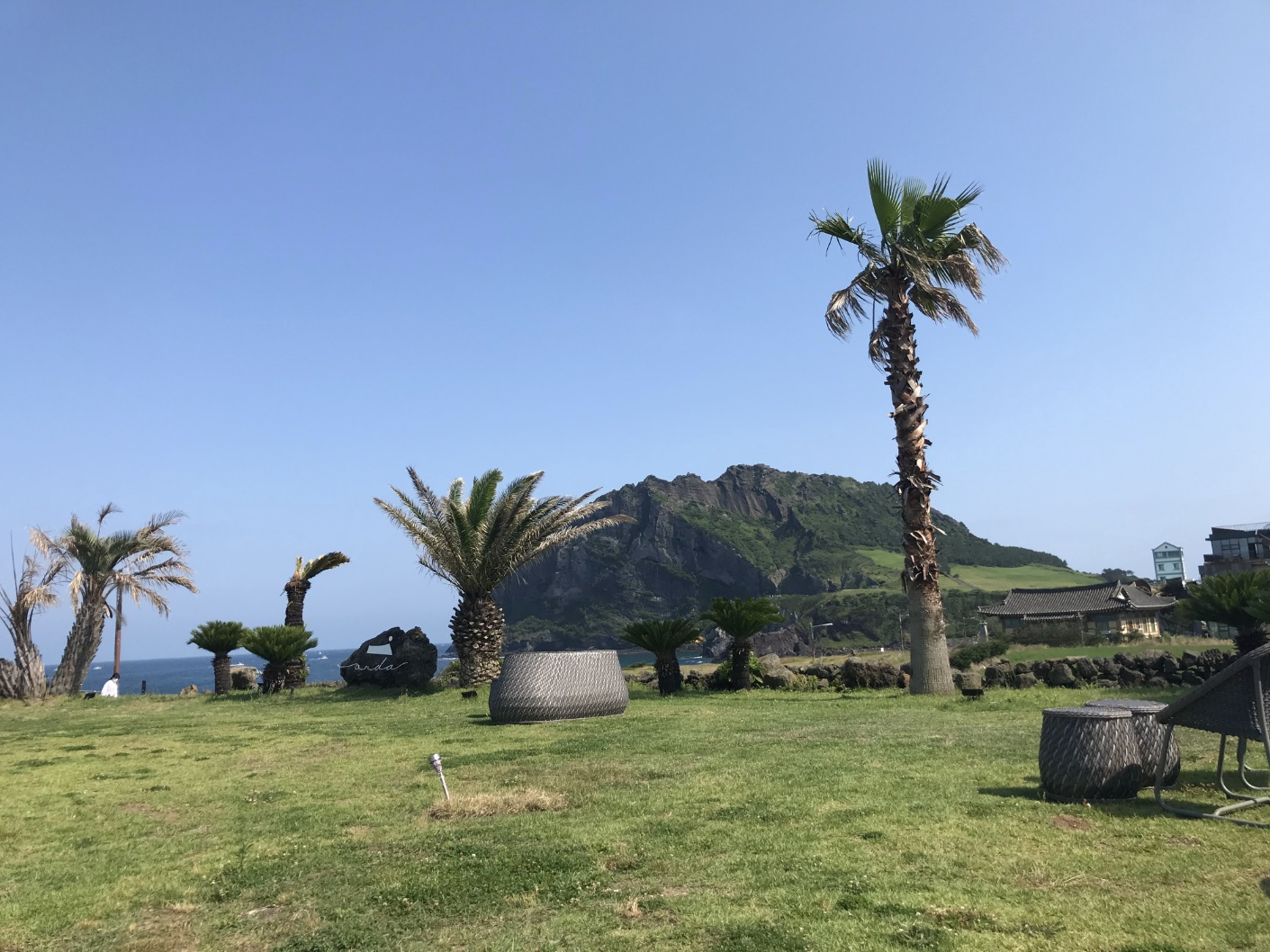 성산일출봉 산책로 카페