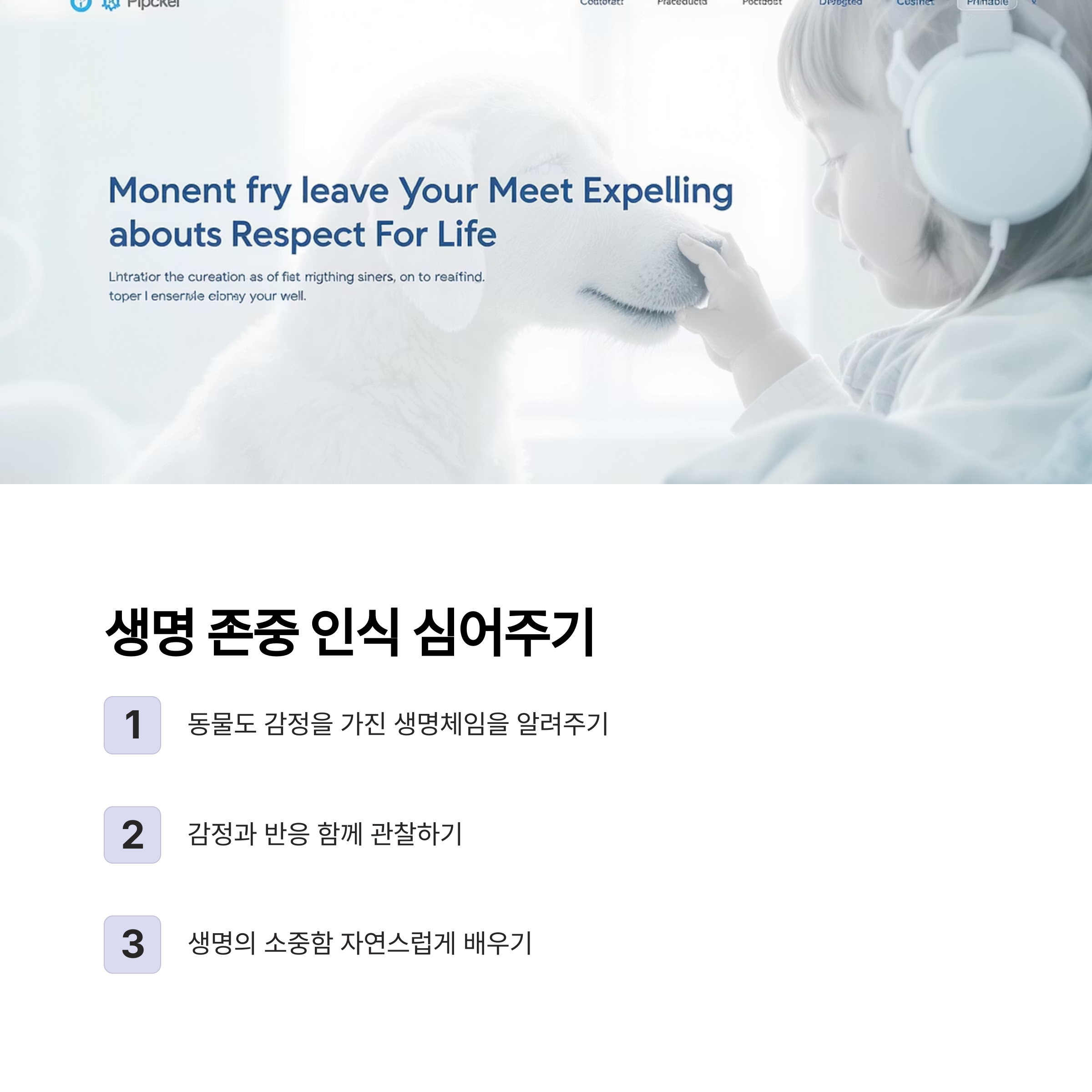 반려동물과 아이가 함께 자라는 행복한 성장기 비법