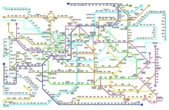 서울 지하철 노선도 크게보기 최신 버전 고화질_10