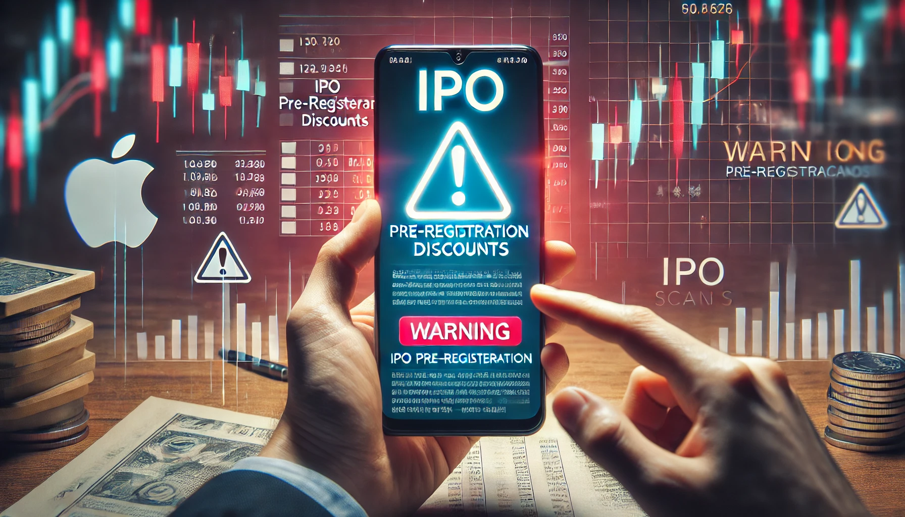 공모주 청약 피싱 주의보, &lsquo;사전 신청 할인&rsquo; 문구에 속지 마세요