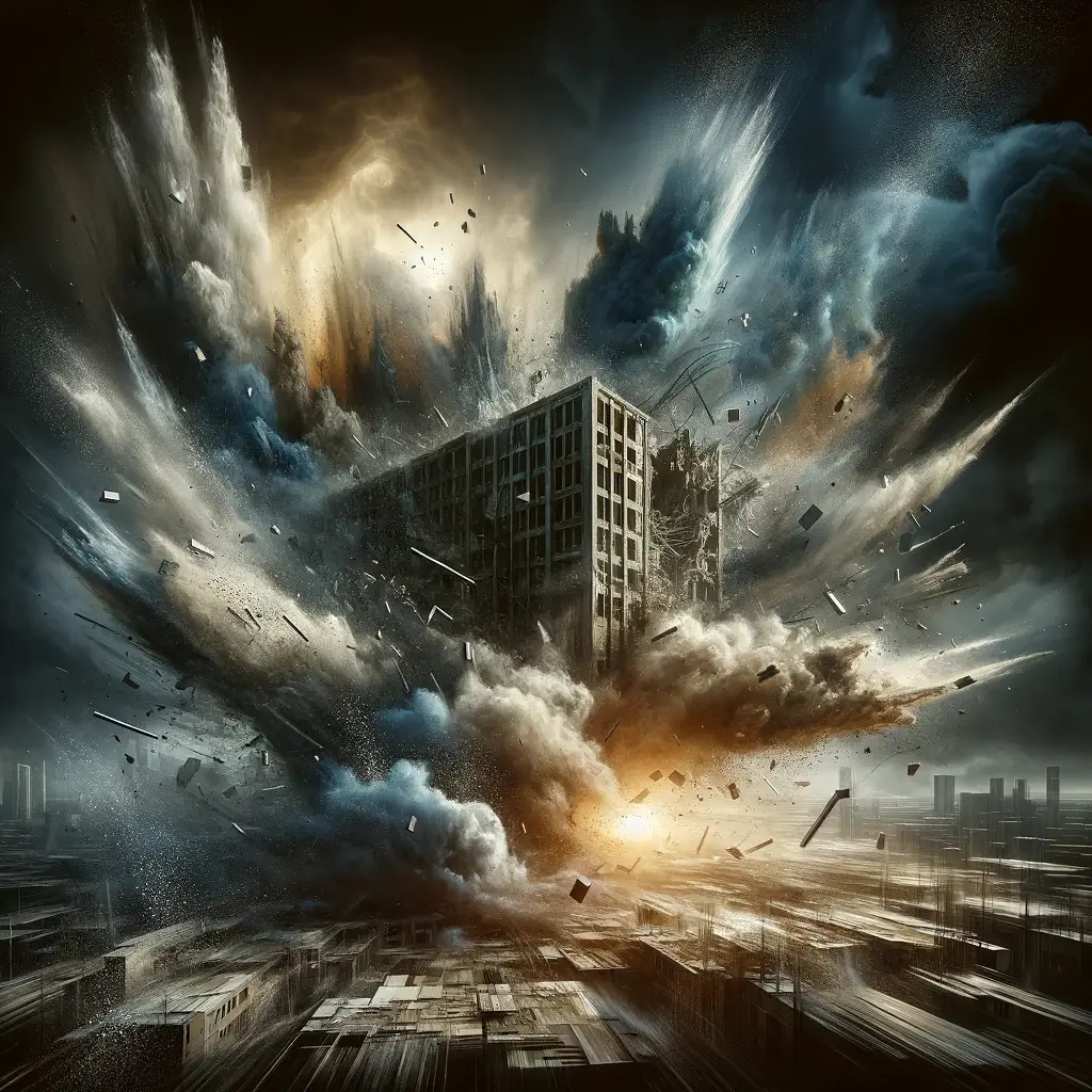 건물 무너지는 꿈 해몽 해석