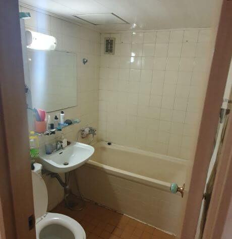 올수리 인테리어 공사 전 아파트 내부