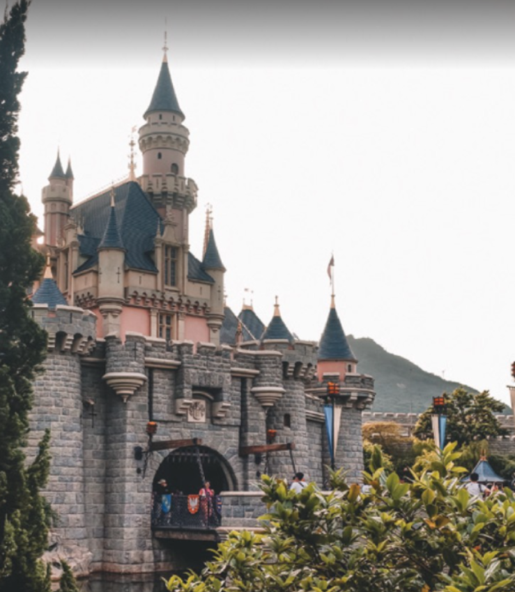 Disney land in Hong kong
