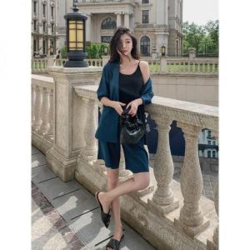 린넨투피스 반바지 셋업 여성 팬츠 스커트 썸머 자켓