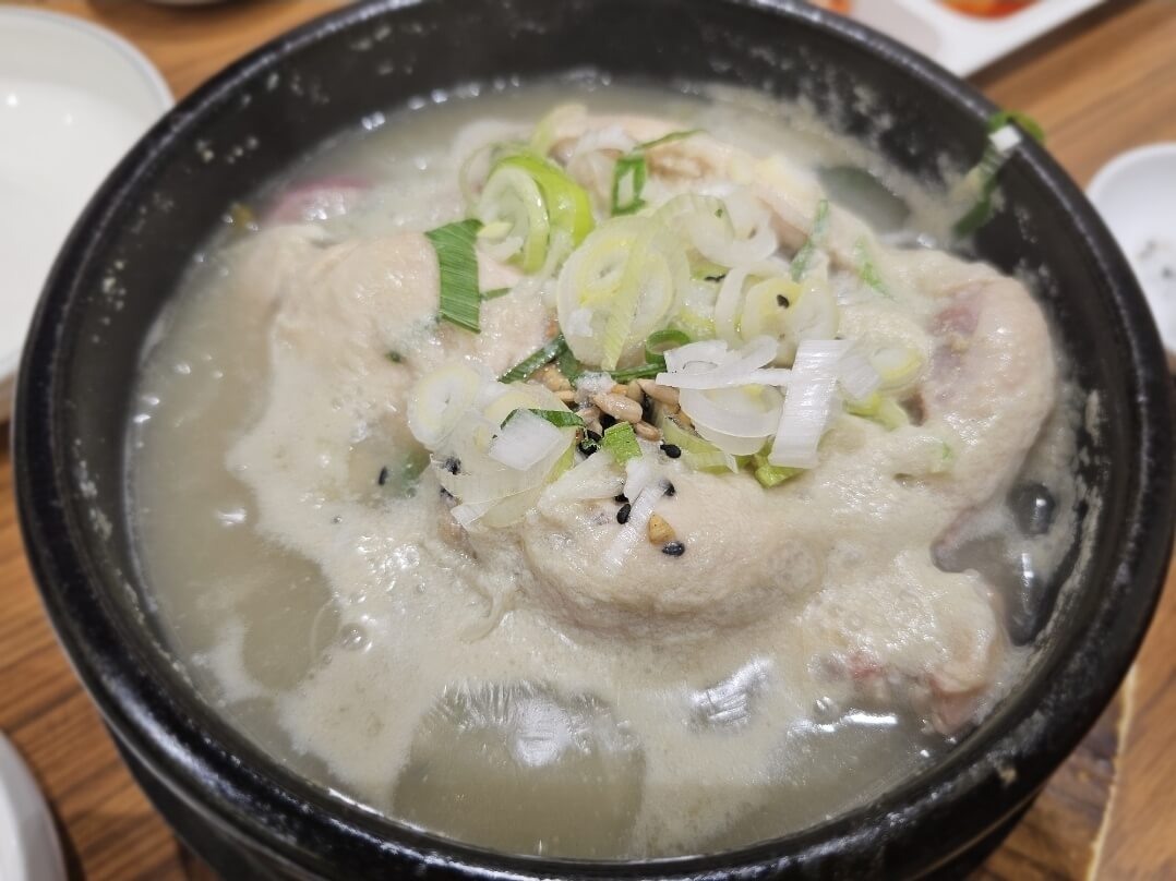 녹두 삼계탕사진