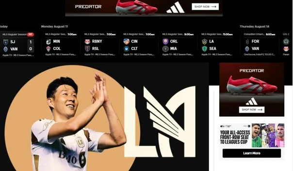 LAFC 손흥민, MLS 주간 베스트 11에서 빠진 이유