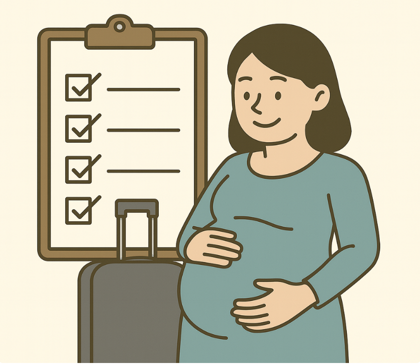 출산준비 관련 사진