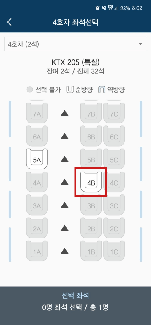 기차표 예매 방법