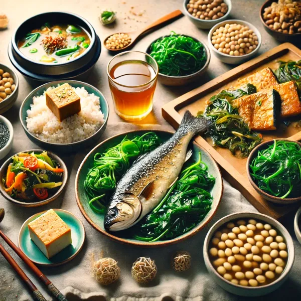 여성 갱년기 건강식단