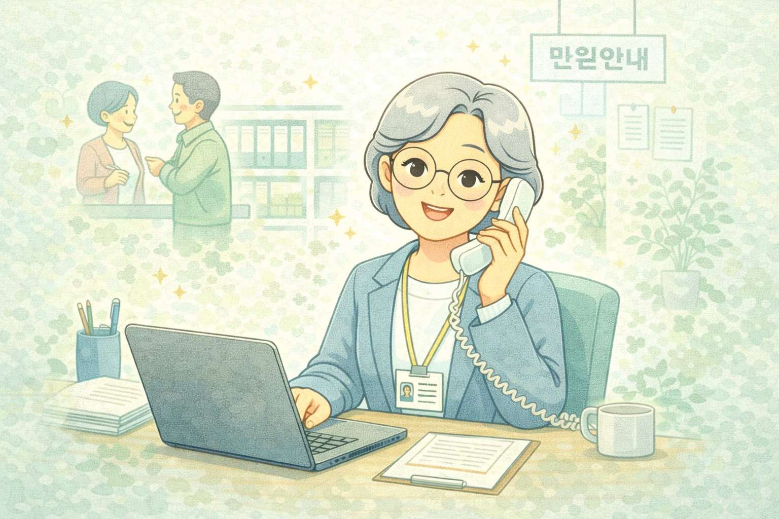 시니어 정부지원 교육&middot;취업 연계 제도 한눈에 보기