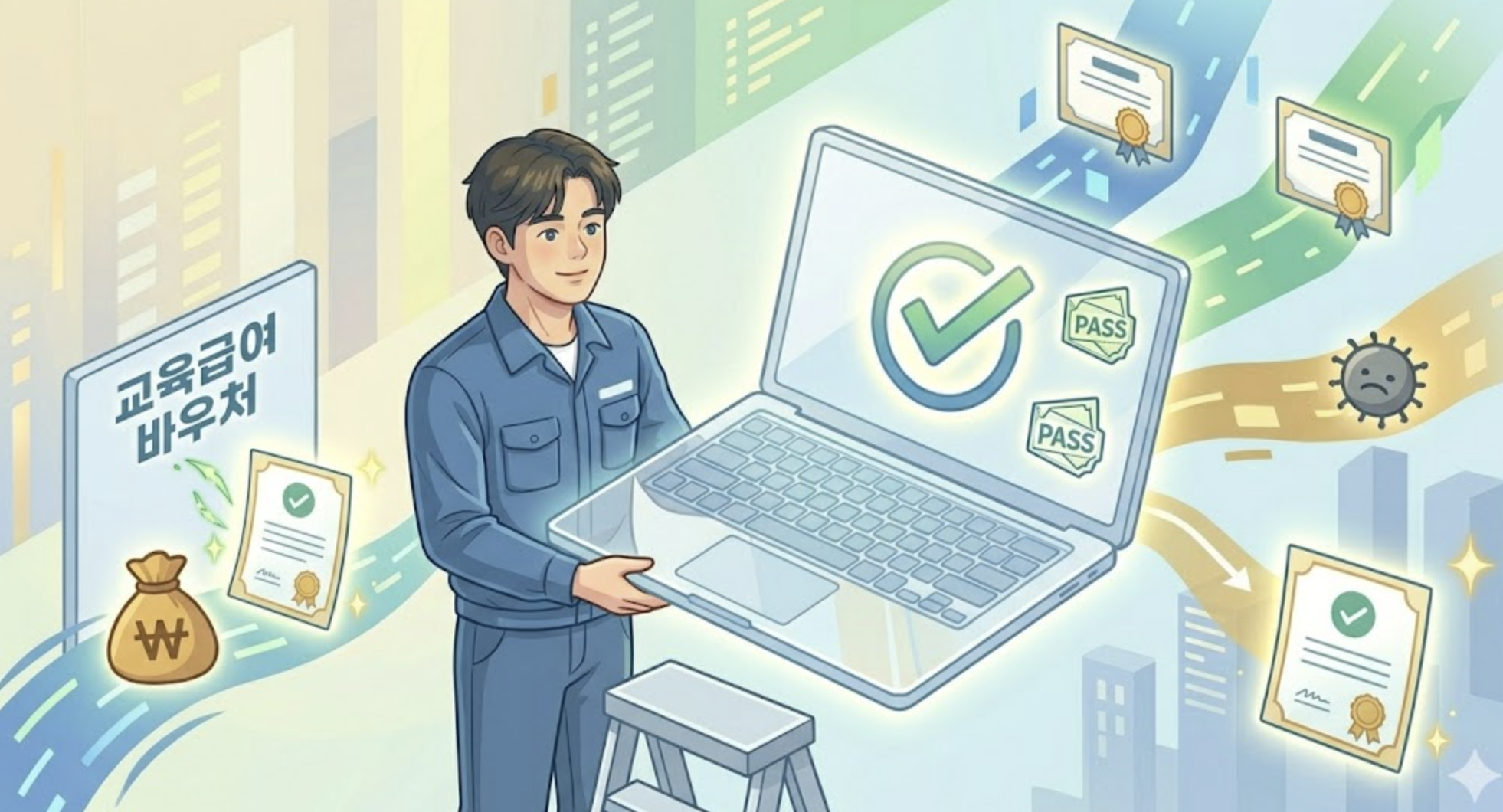 교육급여 바우처 관련 이미지