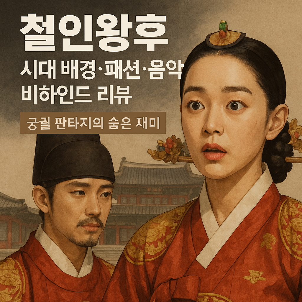 &lt;철인왕후&gt; 시대 배경·패션·음악 비하인드 리뷰