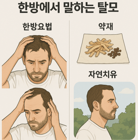 한방 탈모 치료 접근법